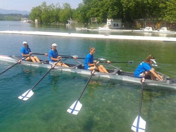 Todo listo en Banyoles! MUCHA SUERTE CHIC@S!!!