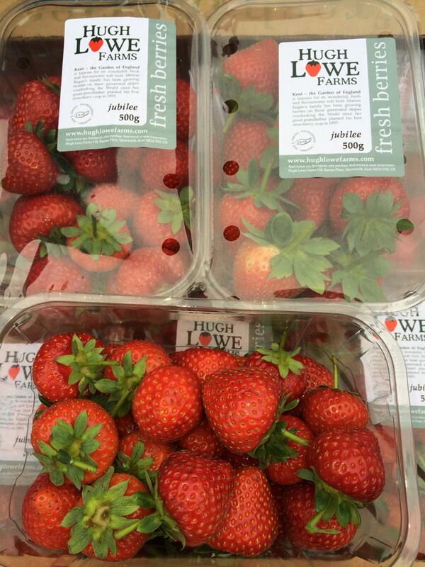 Extra special jubilee strawberries now in stock! Grown by one of the best growers in kent, picked and delivered daily