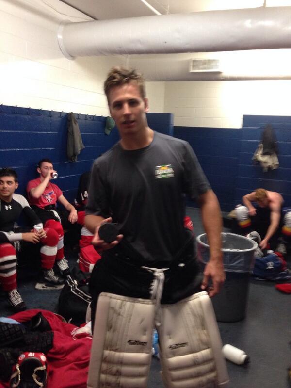 Hammerheads_'s tweet photo. Last nights MVP with the big shoot out win @skoalscanzy http://t.co/u40p45me4O