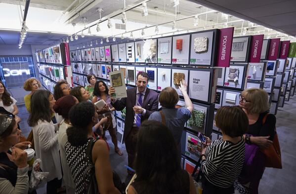 FIT's tweet photo. Summer Institute visits Material ConneXion, a library of sustainable, innovative materials. http://t.co/IFOK6KB91u http://t.co/jOkEb6BLSF