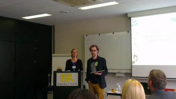 En de winnaar van de NSRII_Best Demo award is: In The Picture! van Jasper Jeurens! Gefeliciteerd!