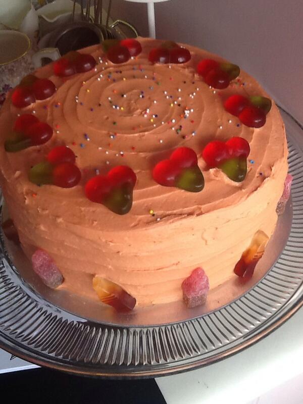 Cherry cola cake... #alicestearoom #lythamstannes #cake #vintagetearoom #aliceinwonderland