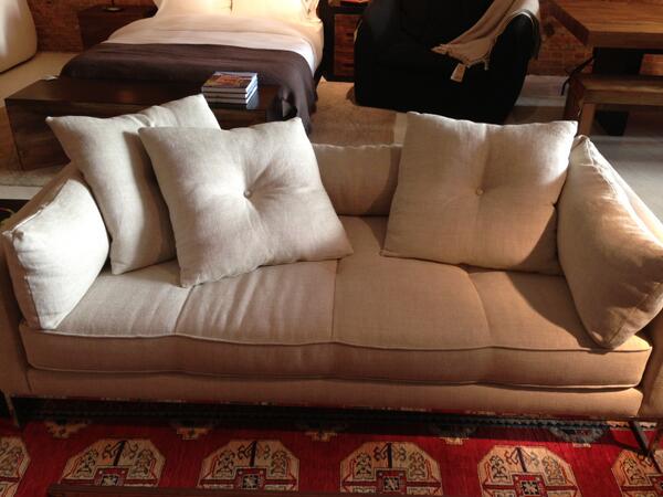 EnvironmentNY's tweet image. We named it the "Stay Sofa" for a reason...You never want to get out of it. #StayALittleLonger #Furniture #Sofa #NYC