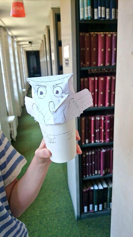 katmdavies's tweet image. Productive lunch hour #libraryOwl