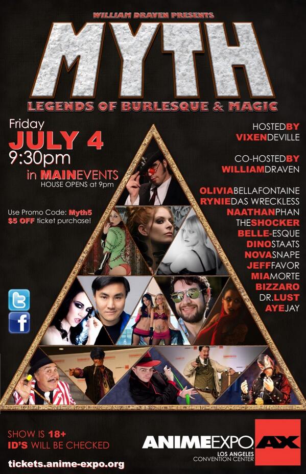 The legend continues...  Tickets on sale now at Tickets.Anime-expo.org  Get yours today!