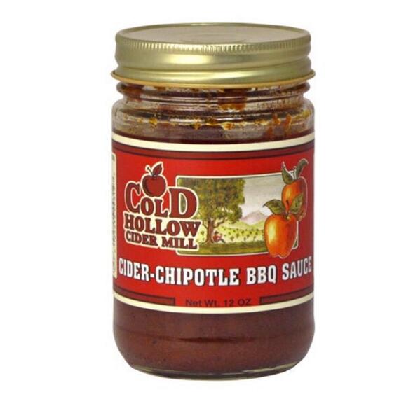 @ColdHollowCider's Cider Chipotle BBQ Sauce is a zesty blend of pure cider syrup & chipotle peppers. #bestofvt #bbq
