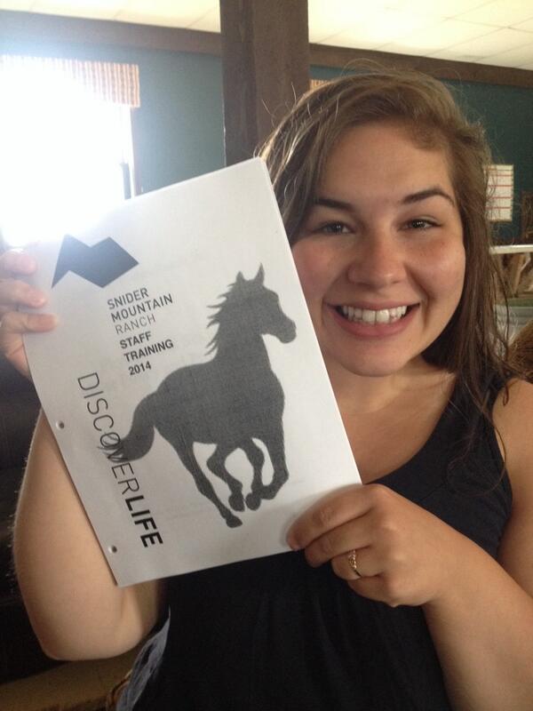 Our Assistant Program Director is pumped for staff training week, how about you?! #discoverlife #discoverSMR