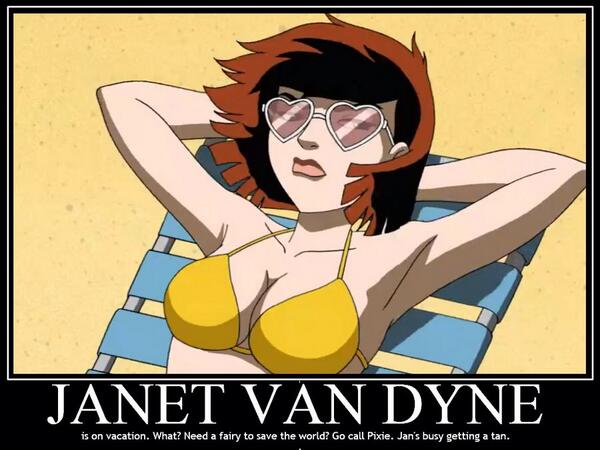 CallMeWasp's tweet image. "I'm on vacation. Period"