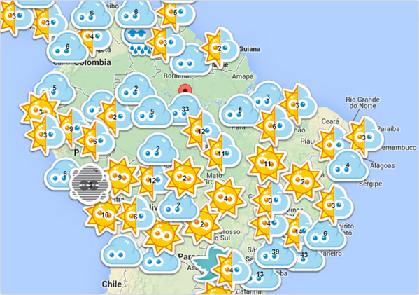 HowdyClowdy's tweet photo. Sharing our view of #WorldCup #Weather #ITA http://t.co/aE8hPUQ6b3