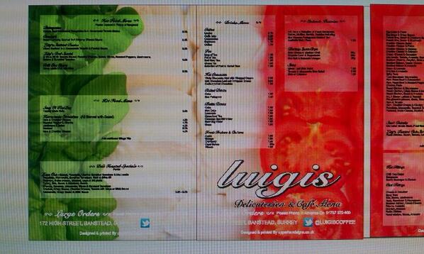 Luigis Cafè Banstead tweet media