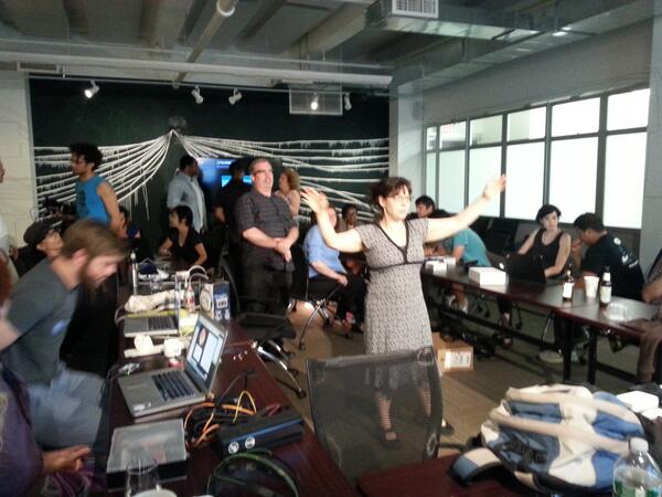 jahyadotnet's tweet image. Awesome vibe at #HardwareHackLab #ThoughtworksNYC ... sign up for more bit.ly/1kVlNjs