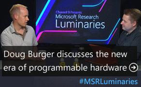 MSFTResearch's tweet photo. Doug Burger on ushering in era of programmable hardware @dcburger @Ch9 #MSRLuminaries #MSRVOW http://t.co/341TZpFmRE http://t.co/8dI7cPthh5
