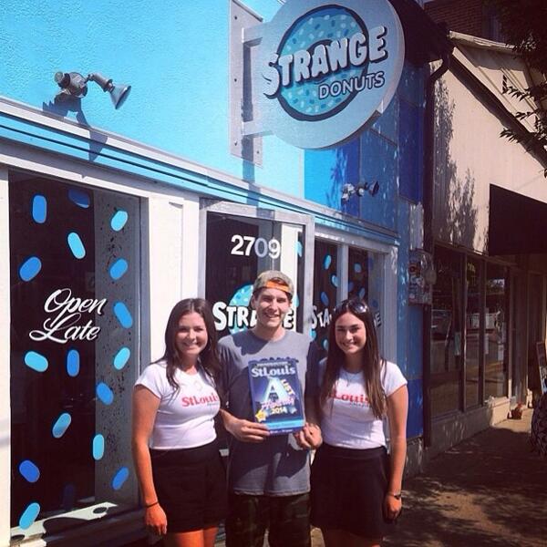 strangedonuts's tweet photo. Just won this @stlmag A-list award for "donuts with style" 💁 http://t.co/Axlx5UYOmq