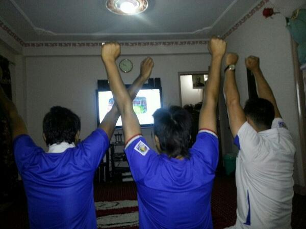 rahuldanav's tweet photo. wc fever #WC2014Brasil  #FIFAWorldCupBrazil  #ITAvsCRC http://t.co/x5hk59IKaQ