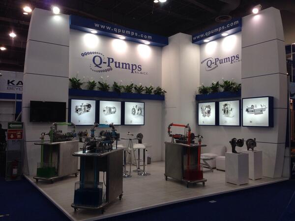<a href="/QPumps/">Sanitary Pumps</a> estamos en <a href="/ExpoPack/">EXPO PACK</a>. Visite el stand #2606 vea funcionando nuestras bombas de desplazamiento positivo