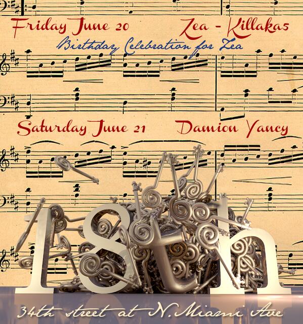 Join us Tonight! <a href="/djzea/">( zay-uh )</a> and <a href="/killaka5/">Killaka</a> will make you boogie! Celebrating <a href="/djzea/">( zay-uh )</a> Birthday! Come By!