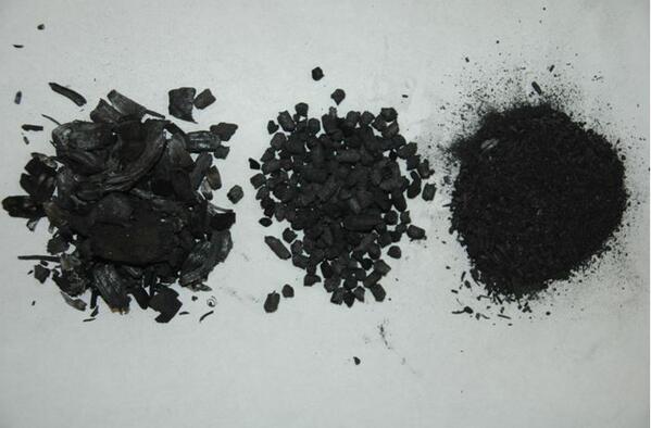 Three types of biochars we are testing in the MASS laboratory #groundchat