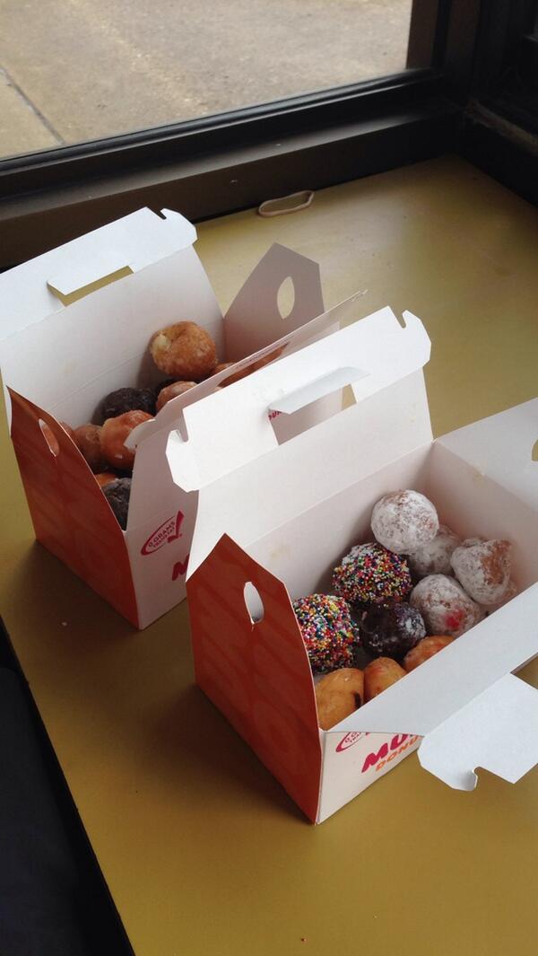 No better way to end the swim lesson week than with donuts! #yum #summerfun <a href="/DunkinDonuts/">Dunkin'</a>