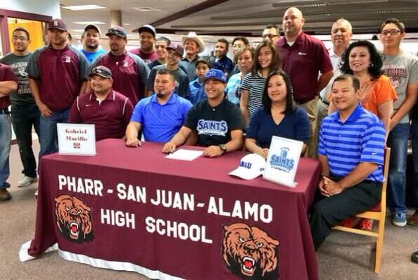 PSJA HIGH SCHOOL (@psjabearpride) on Twitter photo PSJA's Gabriel Murillo signs to play baseball for Our Lady of the Lake in SA. <a href="/OLLUSaints/">OLLUSaintsAthletics</a> #RGV #txhsbase #PSJA PSJA's Gabriel Murillo signs to play baseball for Our Lady of the Lake in SA. <a href="/OLLUSaints/">OLLUSaintsAthletics</a> #RGV #txhsbase #PSJA
