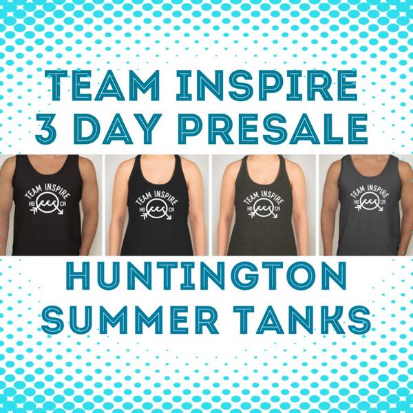 breZbebe's tweet photo. Have you seen the new #TeamInspire  #Huntington #SummerTanks ? http://t.co/SMX62fb2cW
