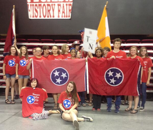 tnsecofstate's tweet photo. Congratulations to all of the Tennessee students that have done so well in the @NationalHistory Day contests.#NHD2014 http://t.co/d7OX2bGolp