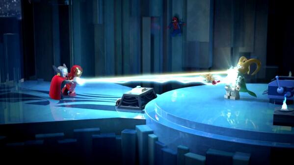 Thor_Lego's tweet photo. Me and @LokiLego Loki http://t.co/Itg3OiTg0X