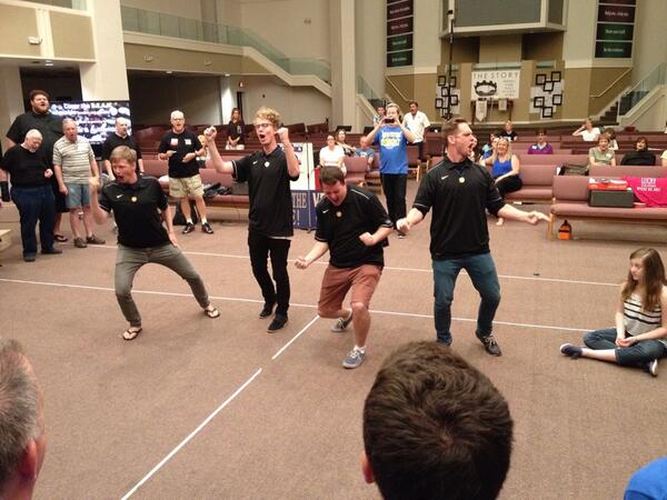 It was an awesome surprise to have a visit from Ringmasters at VM rehearsal last night!!