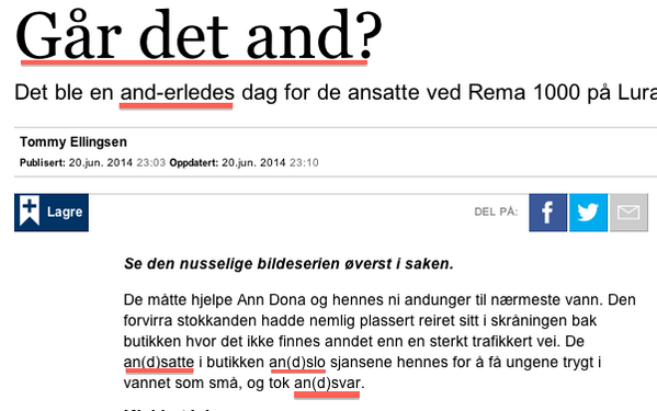 LiveAsk_'s tweet photo. Det var ikke morsomt første gangen, og det var ikke morsomt de 4 neste gangene i samme artikkel heller http://t.co/A3UUiuuy3q