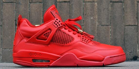 Sneaker News on X: Air Jordan 4s remixed with a Kanye West Louis