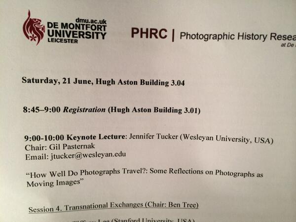GilPasternak's tweet photo. Day one has just ended. Very much looking forward to an early start tomorrow with Prof. Jennifer Tucker #PHRC14 http://t.co/oNTlg5z1Se