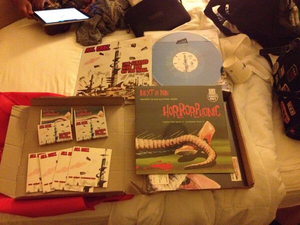 FreakOnce's tweet photo. A pack of goodies ready to hit #sanfransisco hoping @AmoebaSF will take them. #scifi #hiphop #vinyl #staytuned http://t.co/JIyxcEPiHZ
