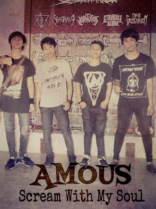 We didn't com from d'same blood, but we stood in OneSoul.N "Amous" was the soul of it.
"Screaming With Our Soul"
\m/