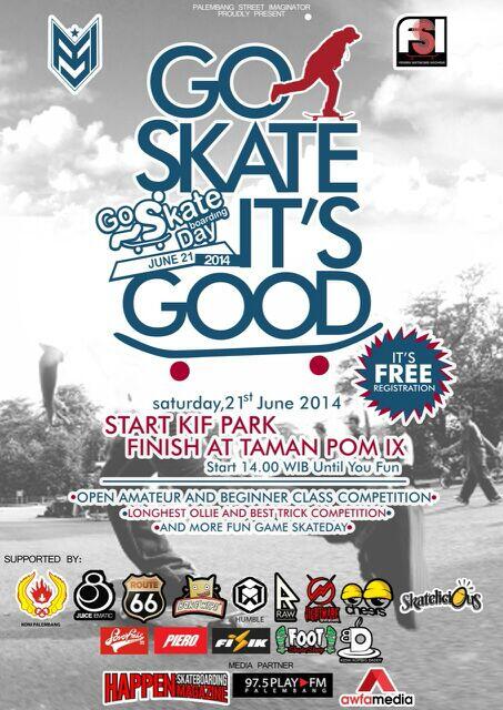 Happy skateboarding day untuk para teman2 skateboarder :)