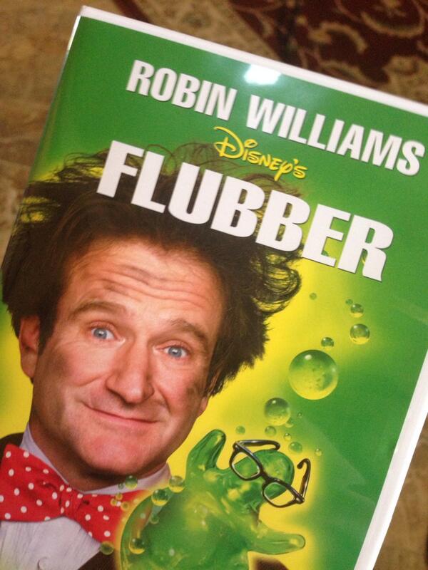 Watching FLUBBER!! 💚