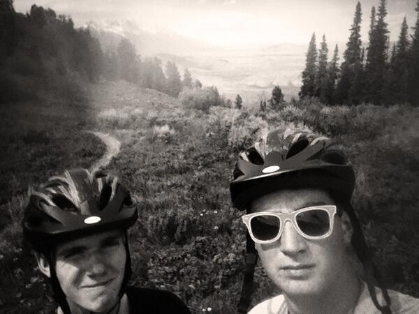 MillerHHunter's tweet photo. We biked. #nofilter http://t.co/7YyETHnO8s