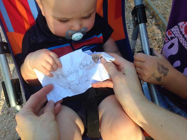 Hidden_CashAz's tweet image. You got 1 !!! RT @B_rad111: @Hidden_CashAz thank you!  Nice hiding spot! #hidden_cashaz