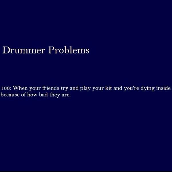 raymondrahner's tweet image. #drummerproblems
