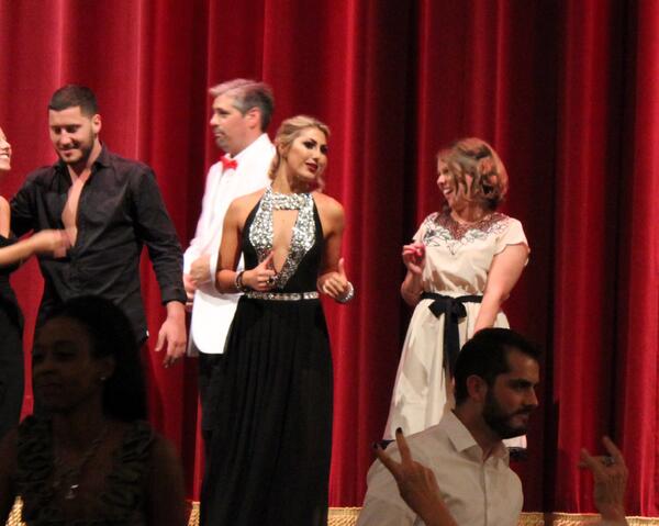 writerashley's tweet photo. On a whim, I voluntarily humiliated myself for the chance to share the stage with @EmmaSlaterDance and @iamValC ... http://t.co/1bSzD6dc8q