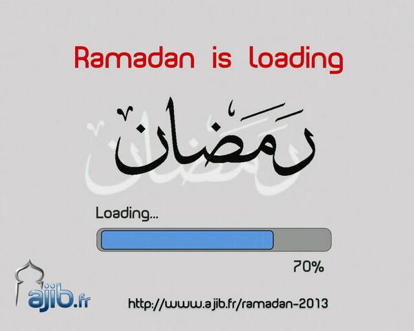 Holami08's tweet photo. Ramadan Loading ☃ http://t.co/pIEcVIyP5Y
