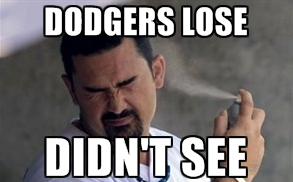 SoCalShow's tweet photo. You're welcome Los Angeles. 70% of you didn't have a chance to witness tonight's loss. #Dodgers http://t.co/p7vTvdS7SL