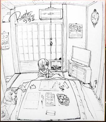 サンシャインクリエイション反省会抽選用色紙できました。
実物は当日抽選に当たった人へ。 