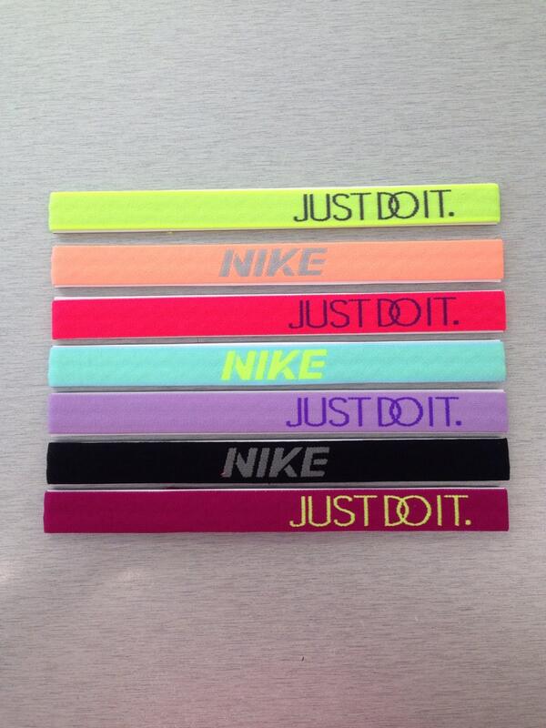 More fitness headband beauties! So many gorgeous colours in stock ☺️ #nike #fitness #fitnessmotivation #headband