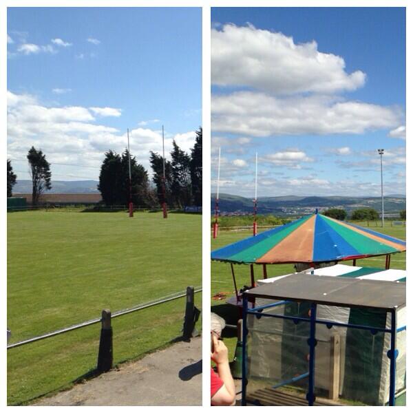 Fantastic weather for our Tag 7s tournament <a href="/BonymaenRFC/">BonymaenRFC</a> today
