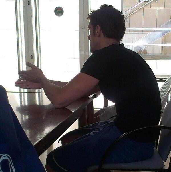 Hoy en <a href="/MallorcaWC/">MALLORCA WATERPOLO</a> clase magistral de nuestro amigo <a href="/RamondeSants/">Ramón Díaz Lizarán</a> para nuestra cantera.