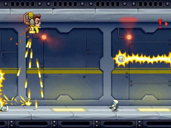 IssamZ's tweet image. J'ai volé 296m dans une super partie de #JetpackJoyride sur iPad. bit.ly/rKuWqK