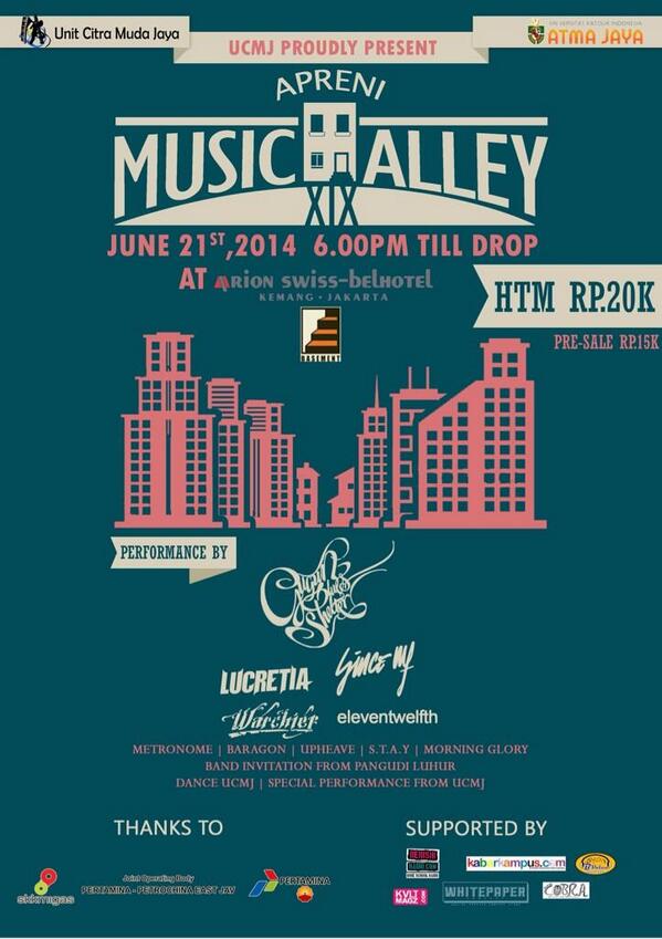 Malam ini <a href="/tuantigabelas/">tuantigabelas</a> akan kolaborasi dengan <a href="/sinceMF/">sinceMF</a> di acara @musicalley_ basement cafe-kemang 9pm, merapat yuk!