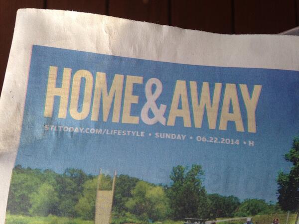 LuxePhotoSTL's tweet image. Pick up a copy of #stl #postdispatch &amp;amp; check out my travel pics to Santa Claus, In.