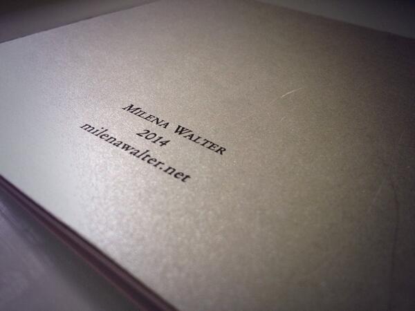 abstractmachine's tweet photo. Two really nice micro-publications, by @theo_paolo and Milena Walter. http://t.co/vvRxpz76iz