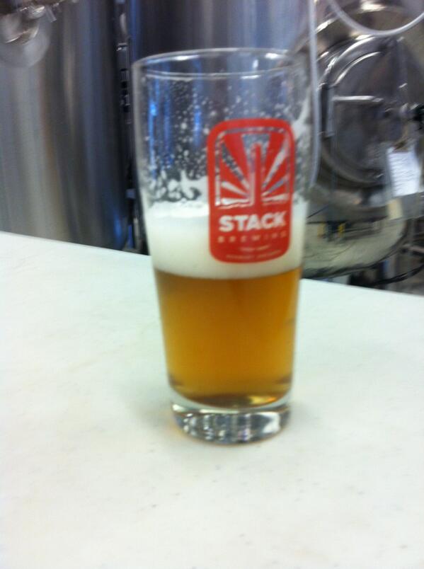 StackBrewing's tweet image. Just pulled a sample of the anniversary saison, wow !!! #stackanniversary #stackbrewing #getitearly