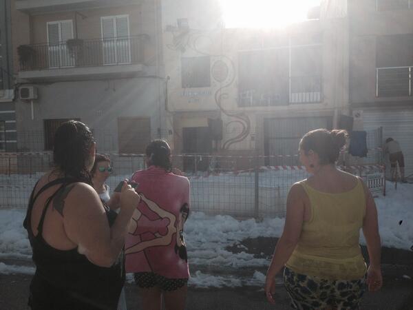 FallaelColmenar's tweet image. Últims instants de la Festa de l'espuma! ✌️